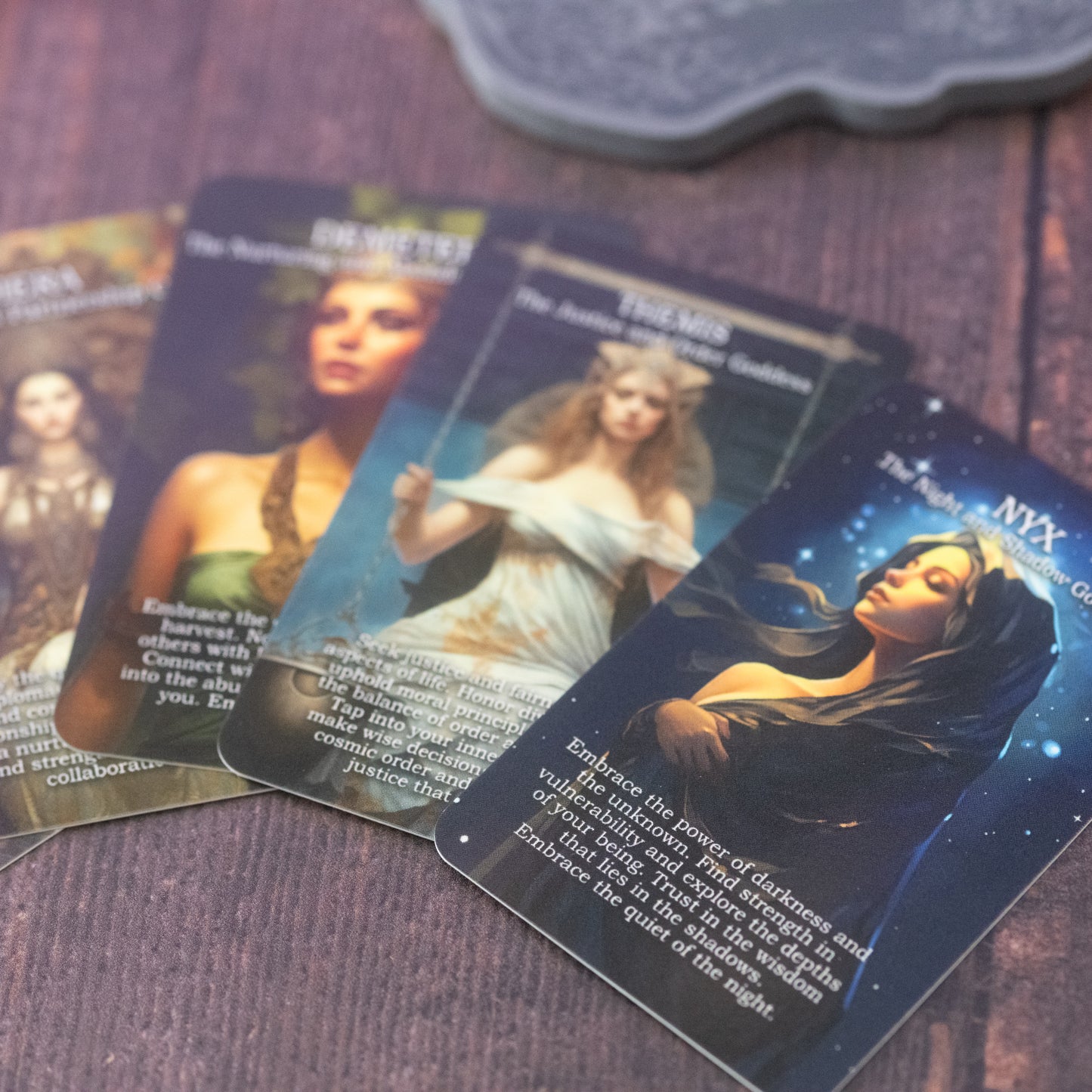Greek Goddess oracle cards - oracle deck, 16 card deck, affirmation cards, tarot deck, oracle cards, feminine cards, greek pantheon